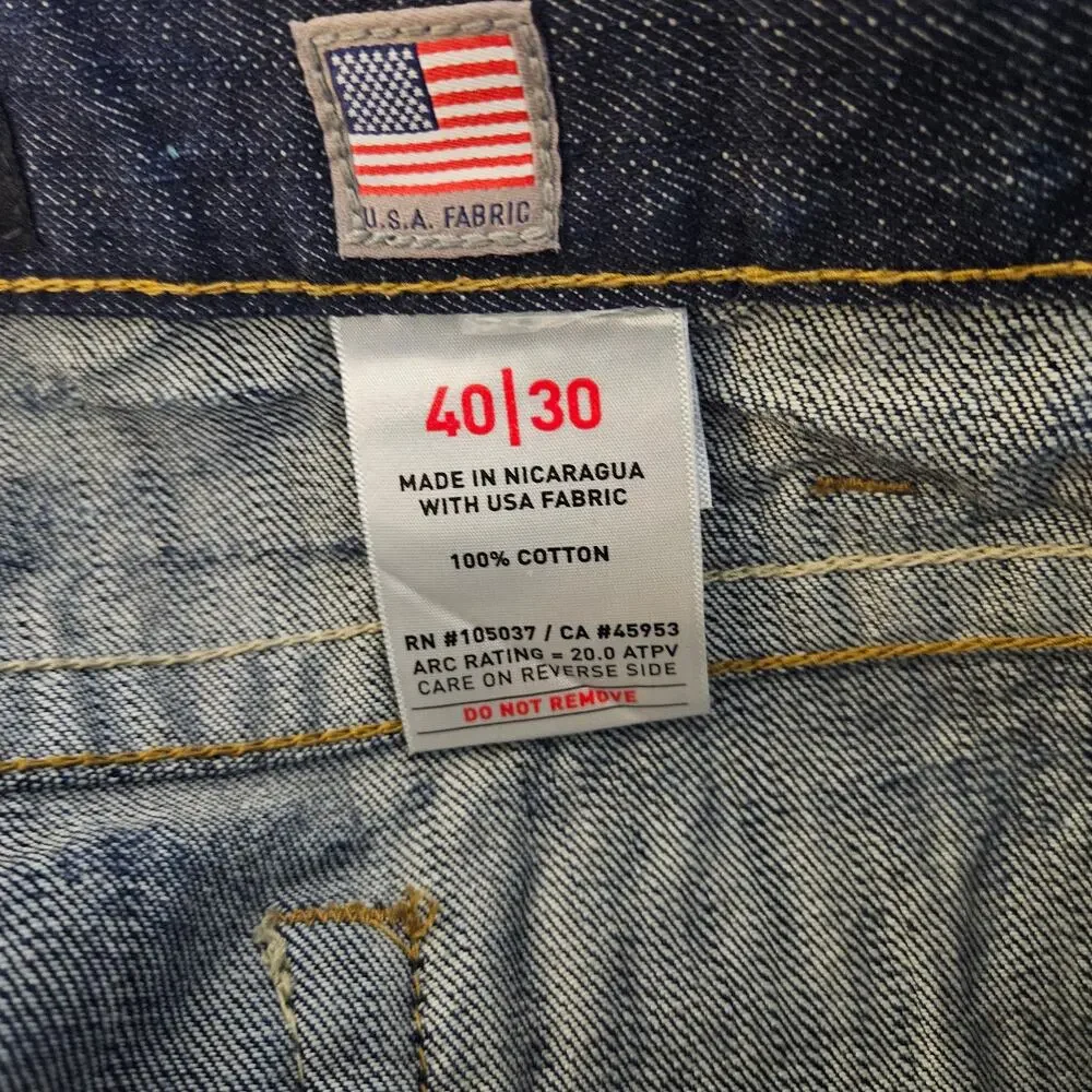Ariat M4 Flame Resistant Low Rise Boot Cut Jeans size 40 Inseam 30
